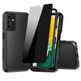 thumbnail image 1 of NIFFPD Galaxy A13 5G Case with Screen Protector (Anti Spy Privacy) Shockproof Drop Protection Cover for Samsung Galaxy A13 5G Black, 1 of 7