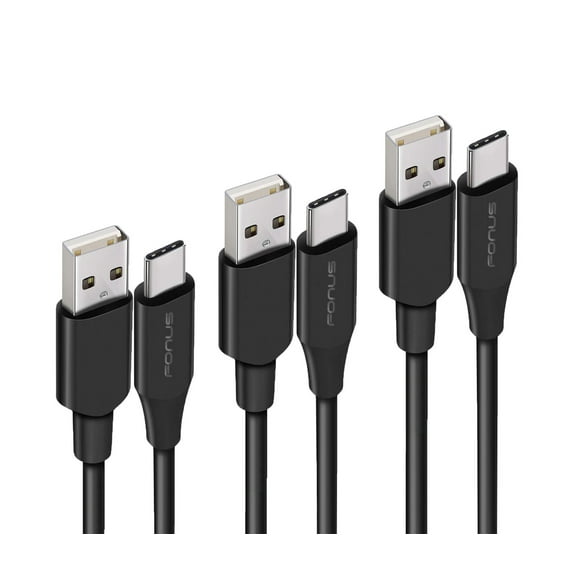 3ft, 6ft and 10ft Long USB-C Cable for Samsung Galaxy S24/Ultra/Plus Phones - Fast Charge TYPE-C Cord Power Wire Sync High Speed for Galaxy S24/Ultra/Plus