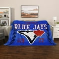 thumbnail image 4 of MLB Toronto Blue Jays Arena Blanket, 66" x 90" by Nemcor, 4 of 5