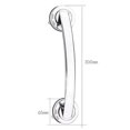 thumbnail image 2 of Sucker Handrail Seamless Sucker Glass Door Handle Bathroom Slide Door Grip Elderly Armrest; Sucker Handrail Seamless Sucker Glass Door Handle Slide Door Grip,Silver,30cm, 2 of 6
