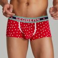 thumbnail image 1 of Pantalones cortos transpirables de moda informal para hombre, calzoncillos de cintura baja, ropa interior Pompotops qyievc5753, 1 of 7