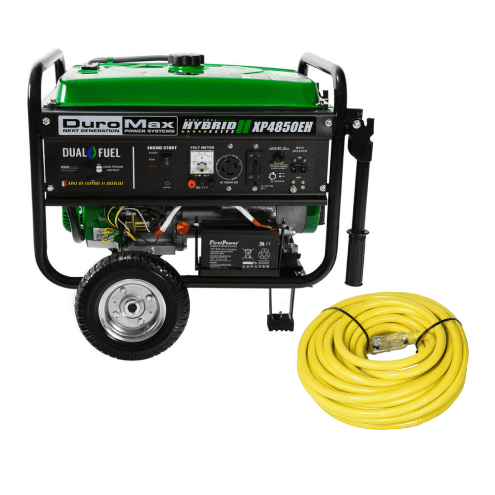 Duromax XP4850EH 3850 Running Watts/4850 Starting Watts Dual Fuel