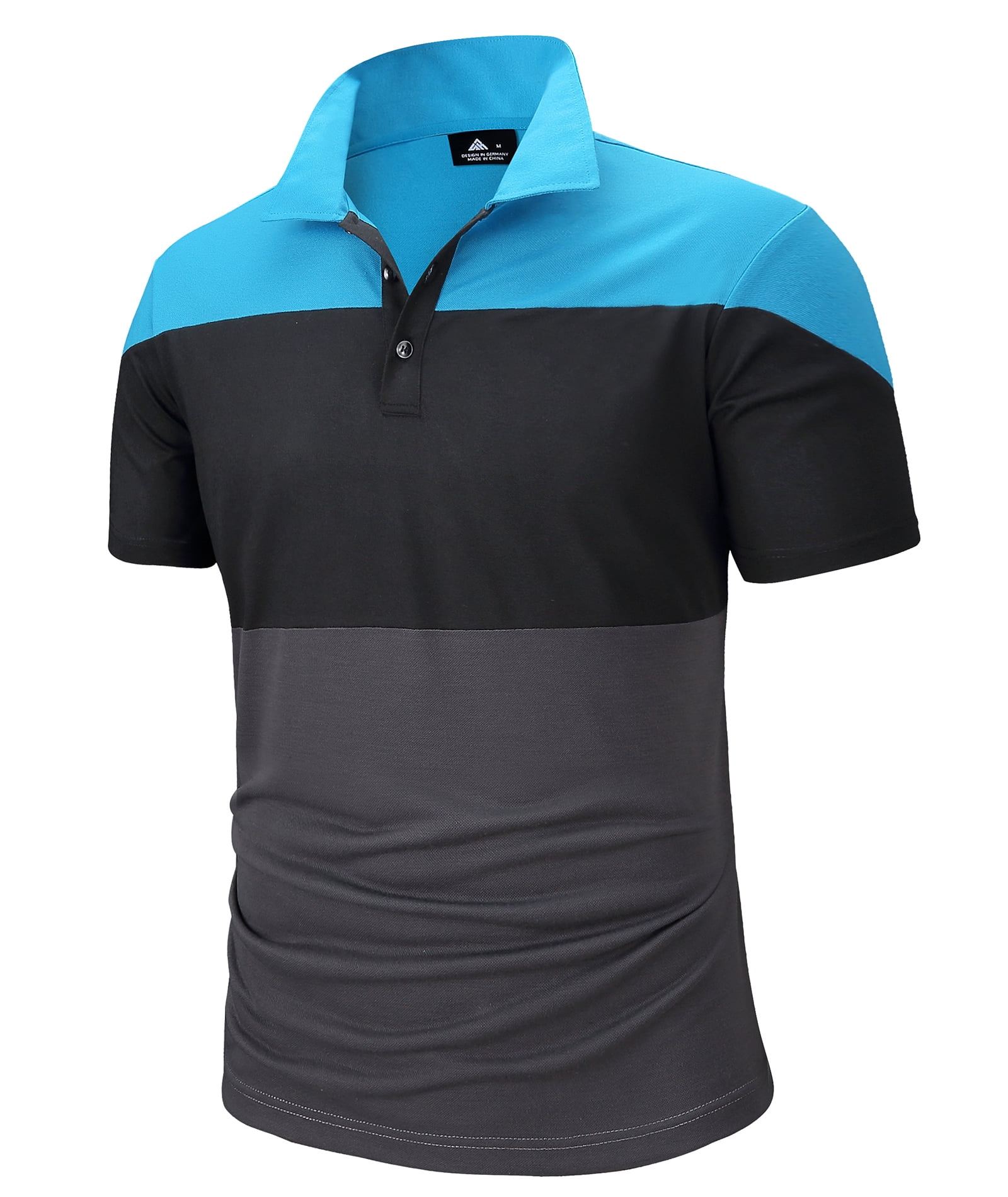SCODI Golf Shirts for Men Dry Fit Short Sleeve Moisture Wicking Summer
