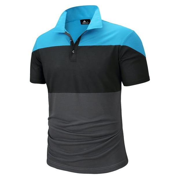 SCODI Golf Shirts for Men Dry Fit Short Sleeve Moisture Wicking Summer