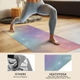 thumbnail image 4 of Colorful Tie Dye Nebula Pattern Hot Yoga Mat Towel Non Slip for Hot Yoga - Quick-Drying Yoga Mat Cover with 4 Corner Pockets with Travel Bag - Hot Yoga Towel Non Slip 70"x26", 4 of 6