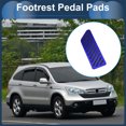 thumbnail image 2 of Cubierta de Pedales de Reposapiés Automática/Manual de 1 Pcs para Honda CRV 2017-2024 Aleación de Aluminio Azul, 2 of 6