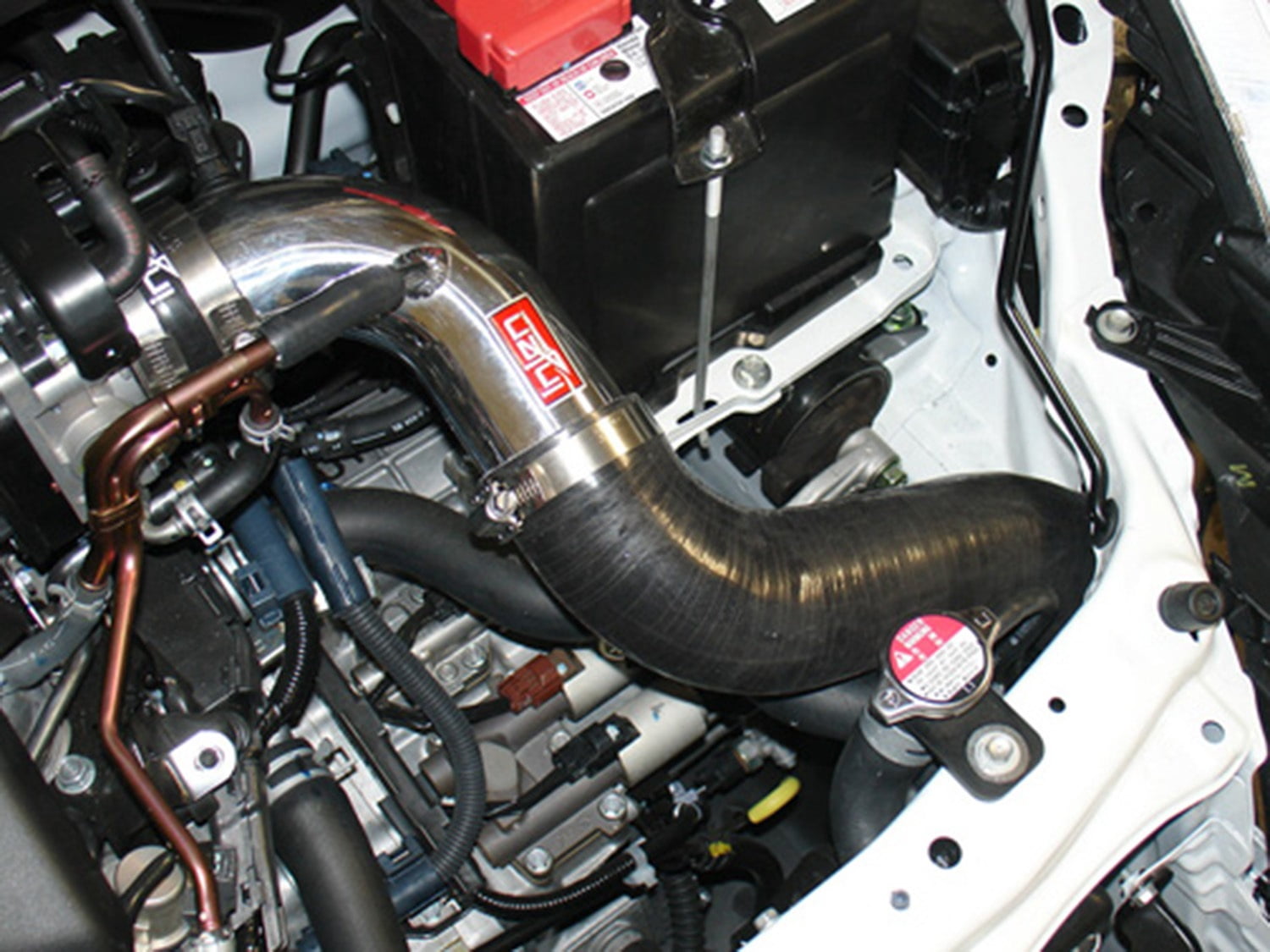 Injen 07-08 Fit 1.5L 4 Cyl. Black Cold Air Intake Fits select: 2007-2008 HONDA FIT