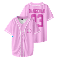 thumbnail image 2 of Stray Kids Chaotic SKZ Baseball Jersey Dominate World Tour 2025 Merch Tee Cosplay Unisex Fashion Jersey, 2 of 10
