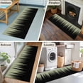 thumbnail image 5 of Kitchen Runner 2 x 6 Ft, Sage Green Black Ombre Non-Slip Residential Carpet, Modern Abstract Striped Gradient Indoor Crawling Mats Runner Rugs for Living Room/Dining Room/Bedroom, 5 of 9