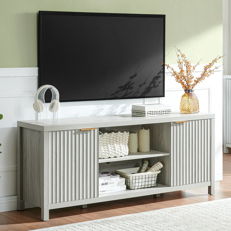 Pale oak tv stand discount