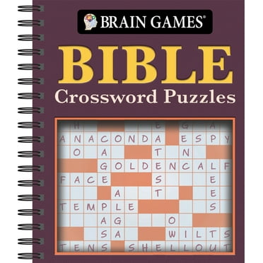 Brain Games Brain Games - Bible Crossword Puzzles, (Spiral-Bound)