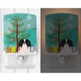 thumbnail image 2 of Caroline's Treasures BB4230CNL Merry Christmas Tree Pekingese Black White Ceramic Night Light, 6x4x3", multicolor, 2 of 2