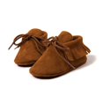 thumbnail image 4 of Baby Boys Girls Moccasins Sneakers Soft Sole Tassels Prewalker Anti-Slip Shoes, 4 of 6