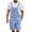 BU2, variant on Jean Romper for Men Ripped Casual Stretch Bib Overall Jean Romper with Pocket Loose Fit Summer Comfortable Street Retro Men Denim Shorts
