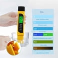 thumbnail image 2 of Kenally Probador de del agua Pluma con sonda de alta sensibilidad Pantalla LED grande Detector de del agua potable Apagado Medidores de medidas dimensionales Kenally TO001994-00, 2 of 6