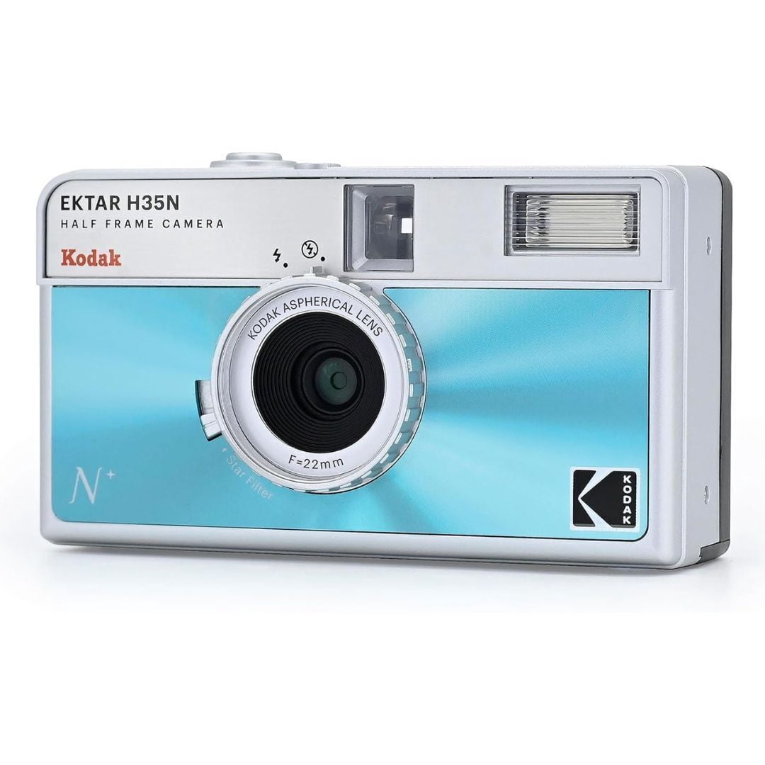 Kodak Ektar H35N 35mm Half Frame Film Camera Bundle with Kodak