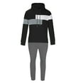 thumbnail image 3 of Dovford Mens Tracksuits 2 Piece Set New Sports Hoodie Sweat Suits Workout Jogging Suit with Kanga Pockets, 3 of 5