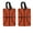 Basketball Pattern, variant on 2pcs Set PU Leather Luggage Tags Privacy Label Flap for Travel Suitcase Baggage - Watercolor Smiling Raccoon With Meadow Daisies