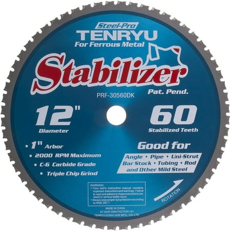 

12 60T 1 Arbor TCG Steel-Pro Stabilizer Dry Cutting Blade