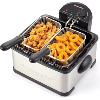 Cuisinart, Deep Fryer, 4 Quart 1800W Stainless Steel, Adjustable