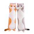 thumbnail image 4 of Lindo gato de dibujos animados en forma de muñeca de juguete de peluche de juguete para dormir almoh Tomshoo Arrojar la almohada, 4 of 7