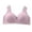 Purple, variant on Sleep Bra Women No Underwire Bra Feature V-Neck Push-up Bra Style W-506 Purple XL