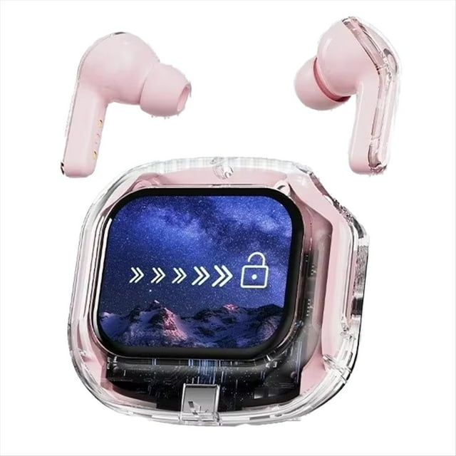 Auriculares Inalámbricos Bluetooth con Pantalla LCD A Color Inteligente y Reducción de Ruido HIFI. A