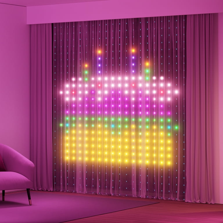 Govee Curtain Lights , Celebrate Disney's Zootoipa 2 themed, Smart