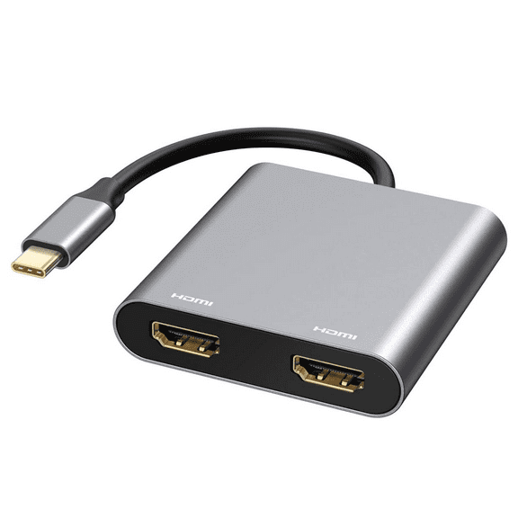4XEM Dual HDMI USB-C Dock HDMI USB Connection Adapter
