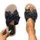 thumbnail image 4 of Plantillas para los Pies Planos de la Moda Floral Arco Redondo Del Dedo Del Pie Abierto Zapatillas Planas, Diapositivas Al Aire Libre de Interiores Informales, 4 of 7