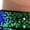 Green, variant on vastwit Sparkly Sequins Crop Top for Girls Long Sleeve Cutout Back Rhinestones Glitter Cheerleading Shirts Purple 10