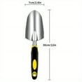 thumbnail image 1 of Transform Your Gardening Experience with Our High-Quality 1pc Aluminum Alloy Gardening Tool Set - Large Round Shovel, Scale Shovel, and Trident Rake, Perfect for Digging and Transplanting with Ease!, 1 of 4