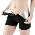 thumbnail image 2 of Sauna Sweat Shorts, Sweat Shapewear Pants Fast Sweating Fine Workmanship Practical  for Running for Women High Waisted Shorts, 2 of 8