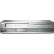 Restored Philips DVP3150V DVD/VCR Combo Player w/ Remote, Manual, A/V Cables, HDMI Converter