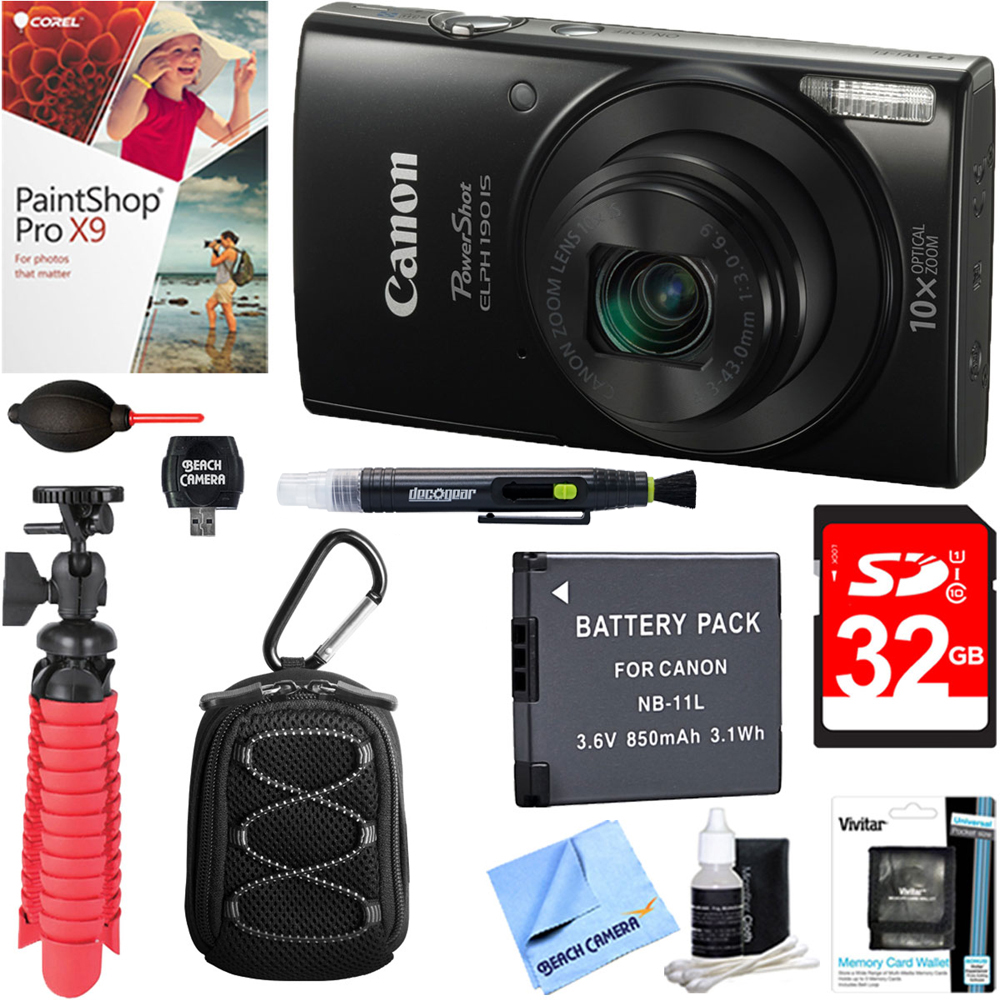Canon PowerShot ELPH 190 IS Digital 