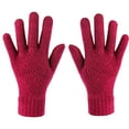 thumbnail image 2 of Luxalzxs Wool Knitted Touchscreen Gloves for Men and Women, Winter Warm Gloves for Cold Weather, 2 of 4