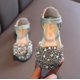 thumbnail image 3 of Nuevos zapatos para niños con diamantes de imitación de perlas, sandalias de princesa para niñas, zapatos para fiestas y bodas, 3 of 5