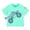 Aqua Megalodon, variant on Monster Jam Toddler Boys' 3D Novelty Short Sleeve T-Shirt Green Grave Digger