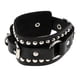 thumbnail image 5 of Pulsera Punk Rock Hugo Vaquero Cuero Ajustable Negro, 5 of 9