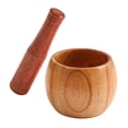 thumbnail image 4 of Juego de triturador de ajo y especias, tazón reutilizable para moler especias, juego de machacador de ajo L, 4 of 9