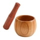 thumbnail image 4 of Juego de triturador de ajo y especias, tazón reutilizable para moler especias, juego de machacador de ajo L, 4 of 9
