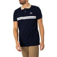 thumbnail image 2 of Sergio Tacchini Supermac Polo Shirt, Blue, 2 of 5