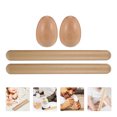 thumbnail image 3 of Shisuyan Shaker Percussion Wooden Egg Shakers Synthetic Material 1 Set, 3 of 8