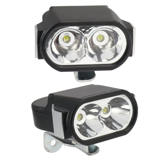 Lámpara de Cabeza Delantera de Bicicleta, Luces de Bicícleta liderado 24-60V Rango de Iluminación Súper Brillante Con Bocina para Montar Nocturna