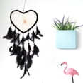 thumbnail image 1 of Atrapa Sueños Decoración Atrapasueños de plumas indias negras, arte para colgar en la pared, adornos para el hogar, decoración, 1 of 3