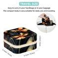 thumbnail image 5 of Firefly Travel Portable Square Necklace Holder with Earring Holder, Display Case - Travel Organizer for Rings, Earrings, Necklaces, Bracelets - Suitable for Girls and Women, 5 of 6