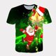 thumbnail image 1 of Camiseta de manga corta con cuello redondo para hombre y mujer, camisa informal con estampado 3D de Hip Hop, tendencia festiva de Carnaval y Navidad, Feliz Año Nuevo, 1 of 4