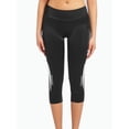 thumbnail image 3 of Qualidyne Women's 3/4 Cycling Capris, 4D Padded Bike Tights with Pockets for Road Riding & MTB, 3 of 7