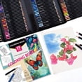 thumbnail image 4 of 180 Colored Pencils Set, Oil-Based Soft Core Art Supplies with Zipper Case, Coloring Pencils, Art Supplies Sketching Kits, Professional Artist Drawing Pencils for Artists, Adult, 4 of 5