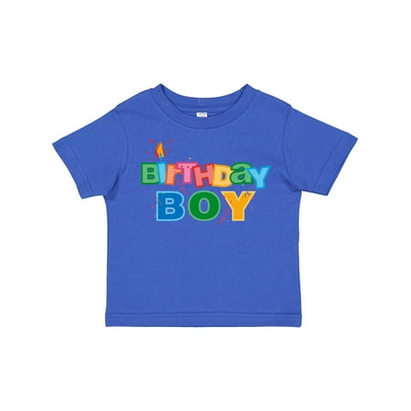 

Inktastic Birthday Boy Letters Gift Toddler Boy Girl T-Shirt